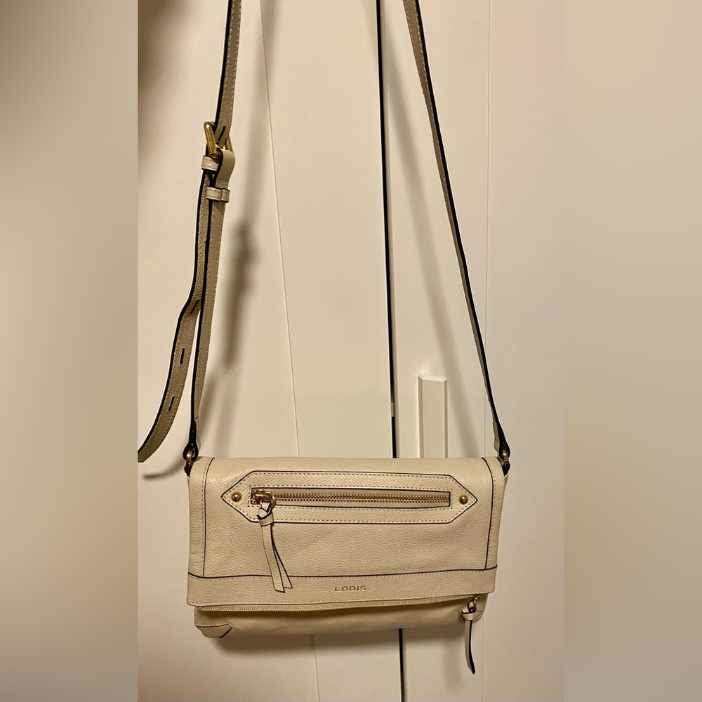 Lodis Leather Crossbody Bag